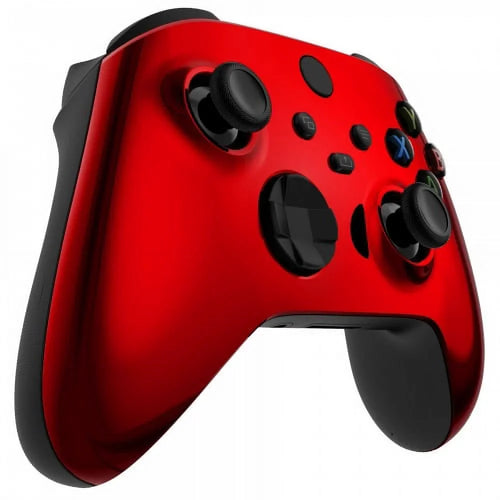 "Chrome Red" Xbox One X UN-MODDED Custom Controller Unique Style (with 3.5 jack)